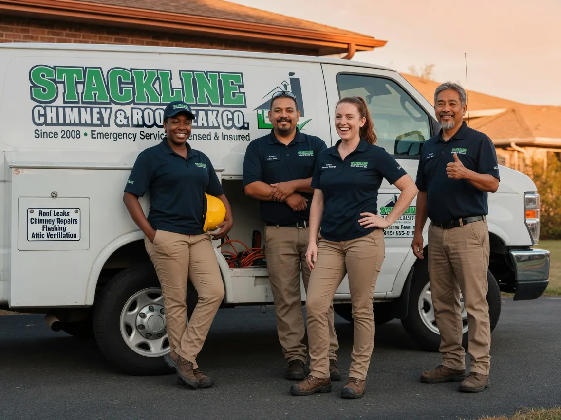 Chimney flashing repair company in Chocowinity, NC